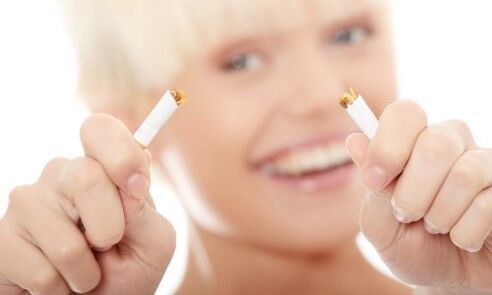 opustitev kajenja in posledice za telo
