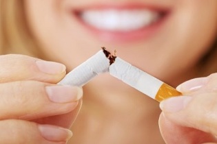 kako prenehati kaditi